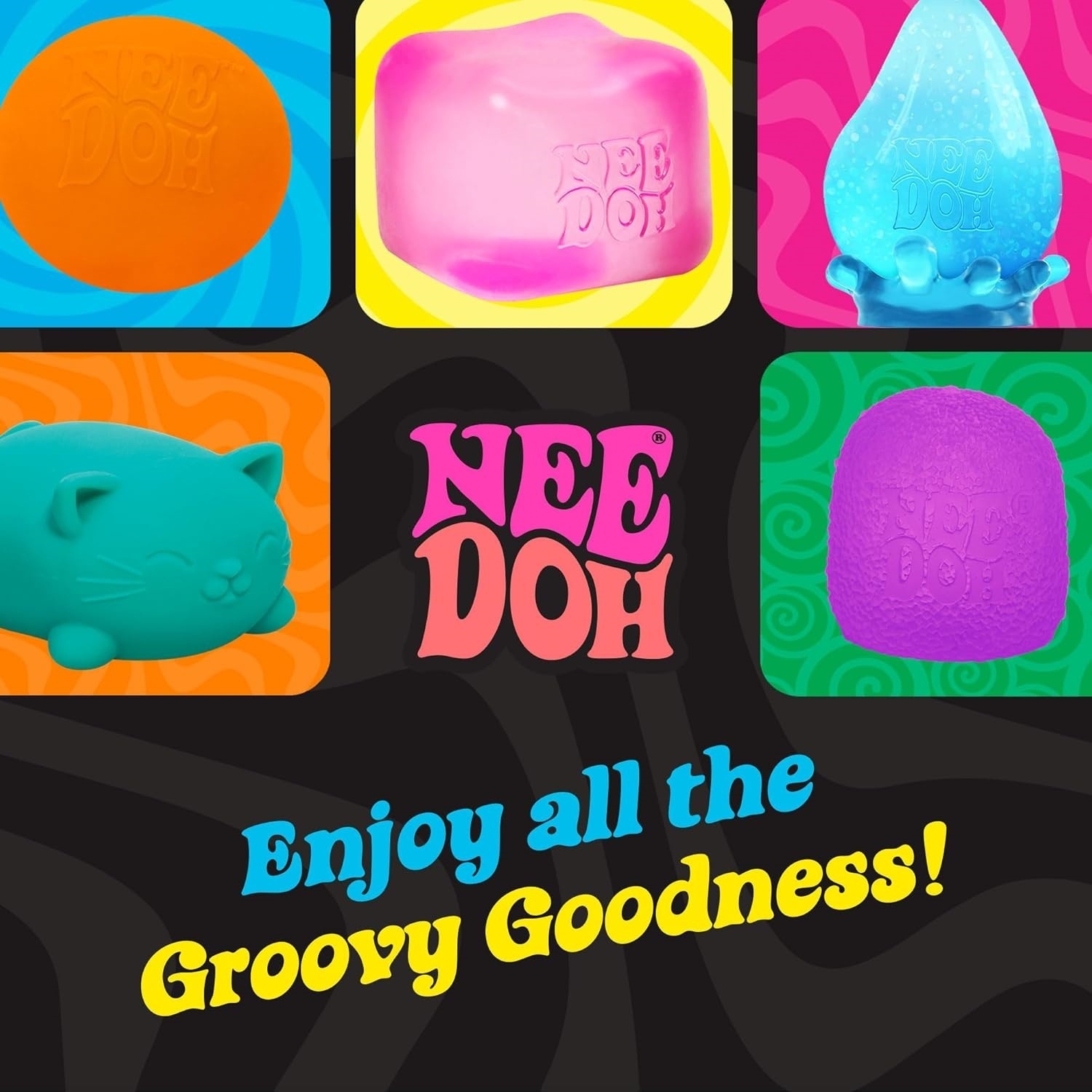 NeeDoh Gummy Bear - Jelly Sensory Toy - 3.5” - Image 6